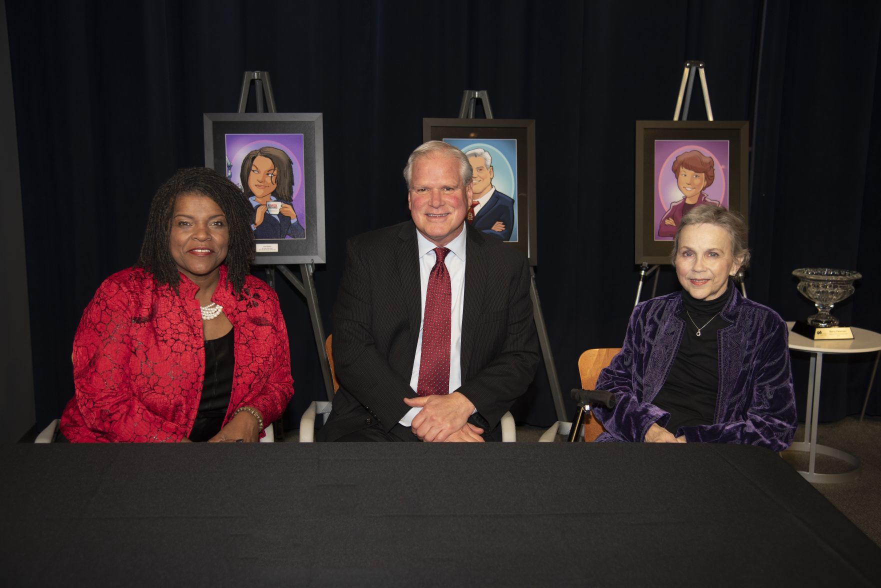 Carol Daniel, Dan Farrell, Sarah Bryan Miller